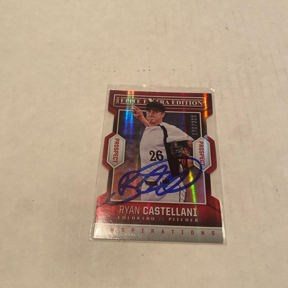 2014 panini Elite Extra Edition Ryan Castellani